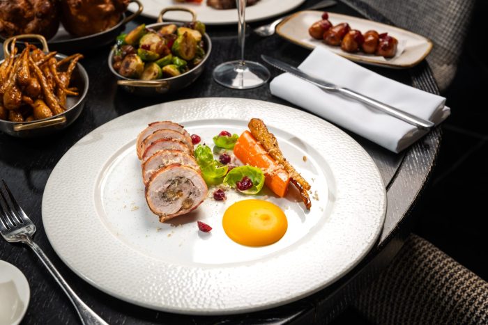 Celebrate Christmas Day above the city at Aqua Shard, where contemporary British dining pairs with sweeping panoramic views. Experience a festive menu crafted from the season’s finest ingredients, served amidst winter sparkle and the enchanting presence of our Peter Pan–themed Christmas tree. With elegant cocktails and beautifully curated dishes, every detail is designed to delight.

VIEW MENUS
